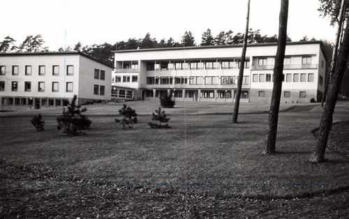 Frühere Außenansicht des Schulungszentrums