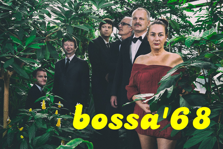 Ein Foto der Band bossa 68 im botanischen Garten Ein Foto der Band bossa 68 im botanischen Garten