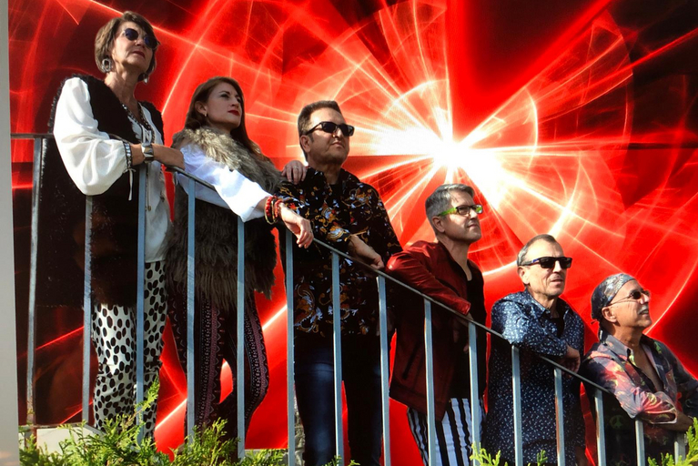 Gruppenfoto der Band