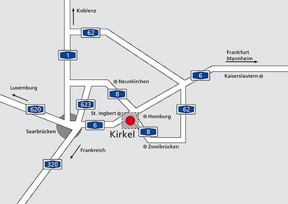 Grafik Anfahrtsbeschreibung